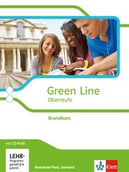 Green Line Oberstufe. Grundkurs, Ausgabe Rheinland-Pfalz und Saarland, m. 1 CD-ROM
