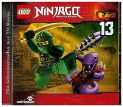 LEGO Ninjago - Die Einladung /  Elementare Schwierigkeiten, 1 Audio-CD - Tl.13