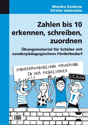 Zahlen  bis 10 erkennen, schreiben, zuordnen