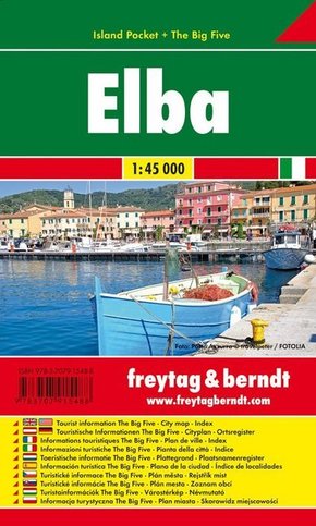 Freytag & Berndt Autokarte Elba, Island Pocket
