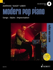 Modern Pop Piano, m. MP3-CD