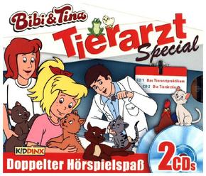 Bibi & Tina - 2er CD-Box Tierarzt-Special, 2 Audio-CD