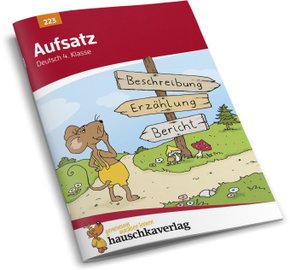 Aufsatz Deutsch 4. Klasse, A5-Heft