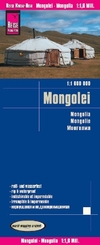 Reise Know-How Landkarte Mongolei (1:1.600.000). Mongolia / Mongolie