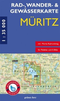 Rad-, Wander- & Gewässerkarte Müritz