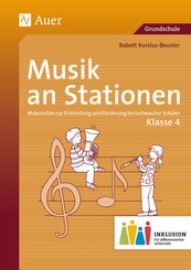 Musik an Stationen Inklusion 4, m. 1 CD-ROM