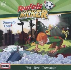 Teufelskicker - Umwelt-Foul!, 1 Audio-CD