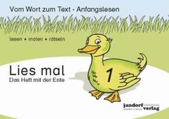 Lies mal!: Das Heft mit der Ente; H.1