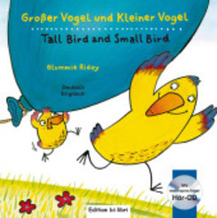 Großer Vogel und Kleiner Vogel, Deutsch-Englisch m. Audio-CD - Tall Bird and Small Bird