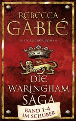 Rebecca Gablé - Die Waringham-Saga (4 Bücher, Schuber eingerissen)