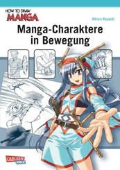 Manga-Charaktere in Bewegung