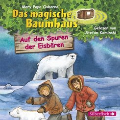 Auf den Spuren der Eisbären (Das magische Baumhaus 12), 1 Audio-CD