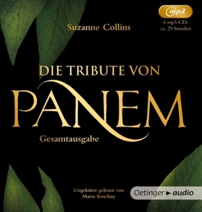 Die Tribute von Panem 1-3 - Gesamtausgabe, 6 MP3-CDs