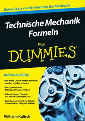 Technische Mechanik - Formeln für Dummies