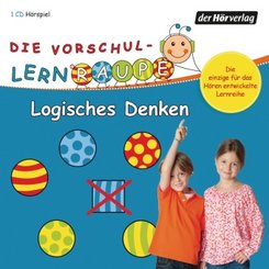 Die Vorschul-Lernraupe: Logisches Denken, 1 Audio-CD