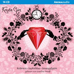 Rubinrot - Saphirblau - Smaragdgrün, 14 Audio-CDs