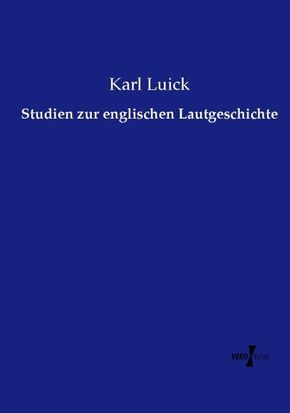 Studien zur englischen Lautgeschichte