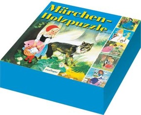 Märchen Holzpuzzle (Würfelpuzzle)