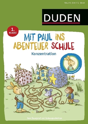 Mit Paul ins Abenteuer Schule - Konzentration - 1. Klasse