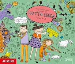 Mein Lotta-Leben, 2 Audio-CDs - Tl.4/5