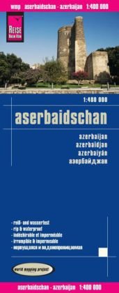 Reise Know-How Landkarte Aserbaidschan (1:400.000). Azerbaijan / Azerbaidjan / Azerbaiyán