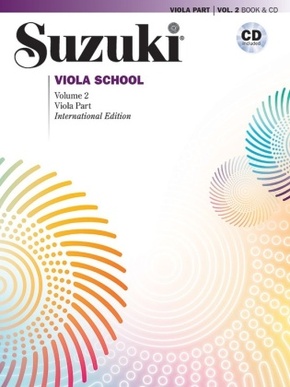 Suzuki Viola School, Viola Part, w. 1 Audio-CD - Vol.2