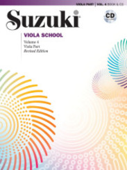 Suzuki Viola School, m. 1 Audio-CD - Vol.4