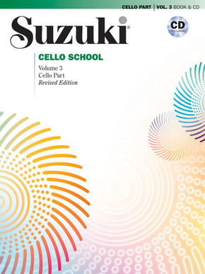 Suzuki Cello School, Cello Part, w. 1 Audio-CD - Vol.3