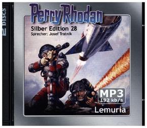 Perry Rhodan Silber Edition (MP3-CDs) 28: Lemuria, 2 MP3-CDs (remastered)