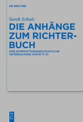 Die Anhänge zum Richterbuch