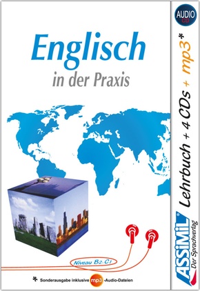 Assimil Englisch in der Praxis, Lehrbuch + 4 Audio-CDs + 1 mp3-CD