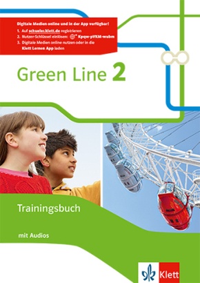 Green Line 2 - Trainingsbuch mit Audio-CD Klasse 6