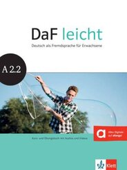 DaF leicht: Kurs- und Übungsbuch, m. DVD-ROM