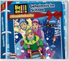 Die drei !!! - Adventskalender 2015 - Geheimnis im Schnee, 2 Audio-CDs