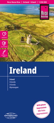 Reise Know-How Landkarte Irland / Ireland (1:350.000). Ireland / Irlande / Irlanda