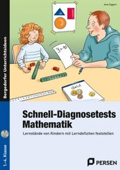 Schnell-Diagnosetests: Mathematik 1.-4. Klasse, m. 1 CD-ROM