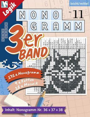 Nonogramm 3er-Band - Bd.11