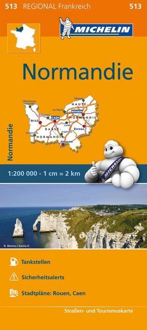Michelin Karte Normandie