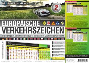 Europäische Verkehrszeichen, Infotafel