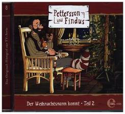 Pettersson und Findus - Der Weihnachtsmann kommt - Teil 2, Audio-CD