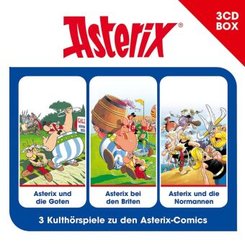 Asterix, Hörspielbox, 3 Audio-CDs - Vol.3