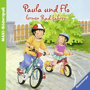 Paula und Flo lernen Rad fahren - Ravensburger Maxi-Bilderspaß