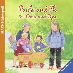 Paula und Flo bei Oma und Opa - Ravensburger Maxi-Bilderspaß
