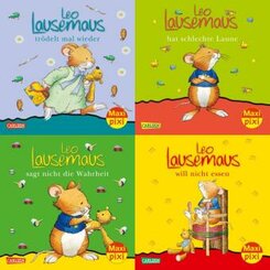 Maxi-Pixi-4er-Set 27: Neues von Leo Lausemaus (4x1 Exemplar)