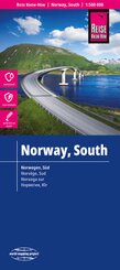 Reise Know-How Landkarte Norwegen, Süd / Norway, South (1:500.000). Southern Norway / Norvège sud / Noruega sur