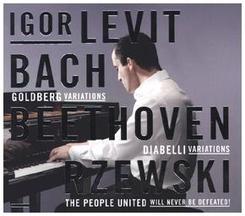 Bach: Goldberg Variations / Beethoven: Diabelli Variations / Rzewski: The People United Will Never Be Defeated!, 3 Audio