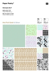 Motivpapier-Block "Graphic Hotfoil"