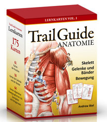 Trail Guide Anatomie, 175 Lernkarten - Vol.1
