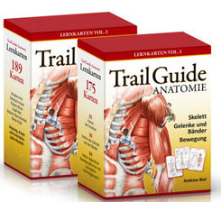 Trail Guide Anatomie, Lernkarten, 2 Teile