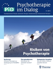 Psychotherapie im Dialog (PiD): Risiken von Psychotherapie
